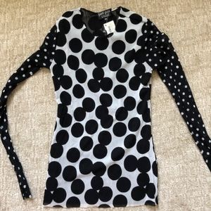 NWT Petit Pois mesh top